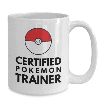 Certified Pokemon Trainer Mug