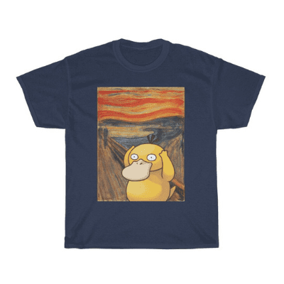 Pokemon Screaming Psyduck T-Shirt