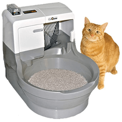 Self Washing & Self Flushing Cat Box