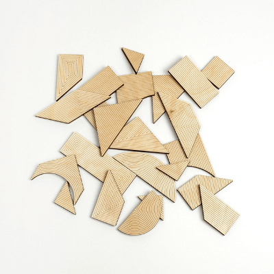 Oblika Wooden Block Puzzle