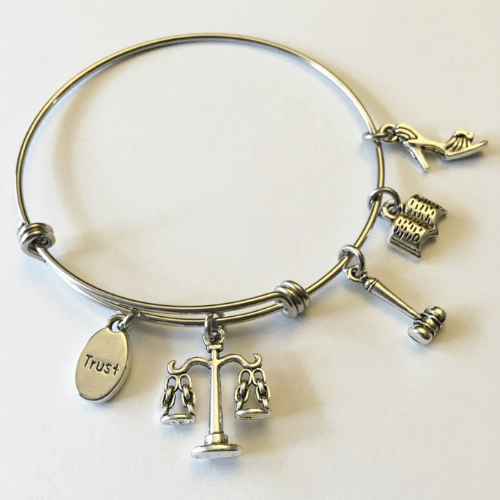 Charms Of The Law Bracelet