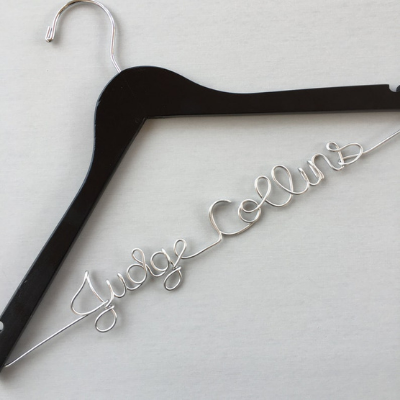 Personalized Robe Hanger