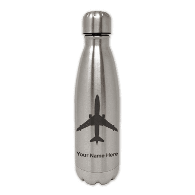 Stainless Steel Airplane Water Bottle