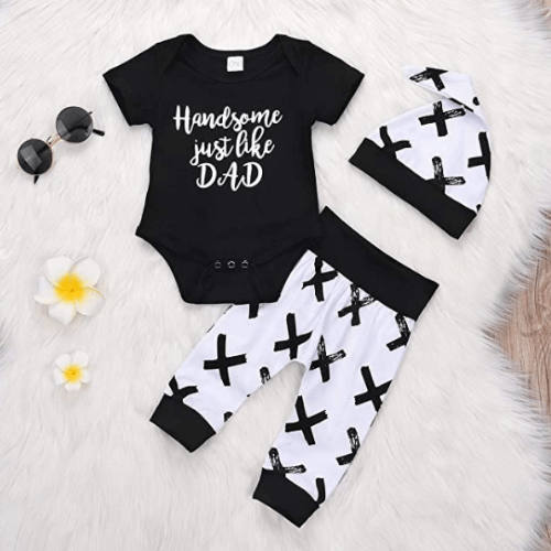 Handsome Like Dad Outfit