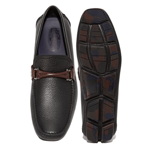 Salvatore Ferragamo Leather Driver Shoe