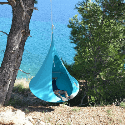 Hanging Hammock-Tent Hybrid