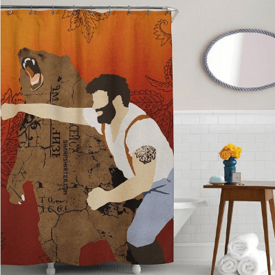 The Manliest Shower Curtain