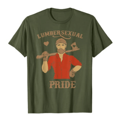 Lumbersexual Novelty T-Shirt