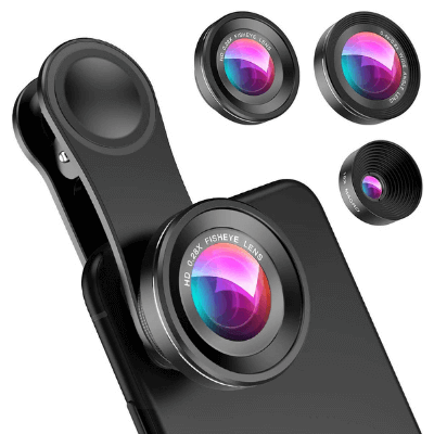 Fisheye Lens Smartphone Attachment