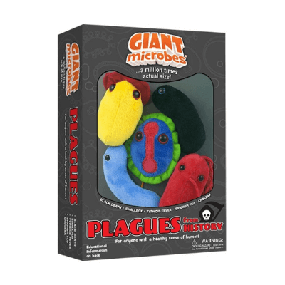 Giant Plush Microbes