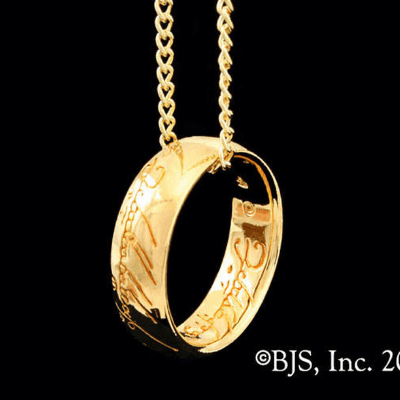 The One Ring Necklace from The Lord of The Rings